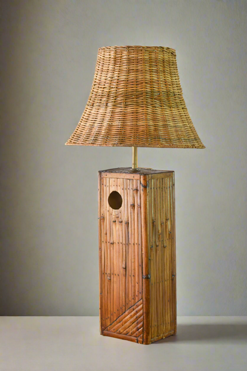 Colonial Bamboo Table Lamp