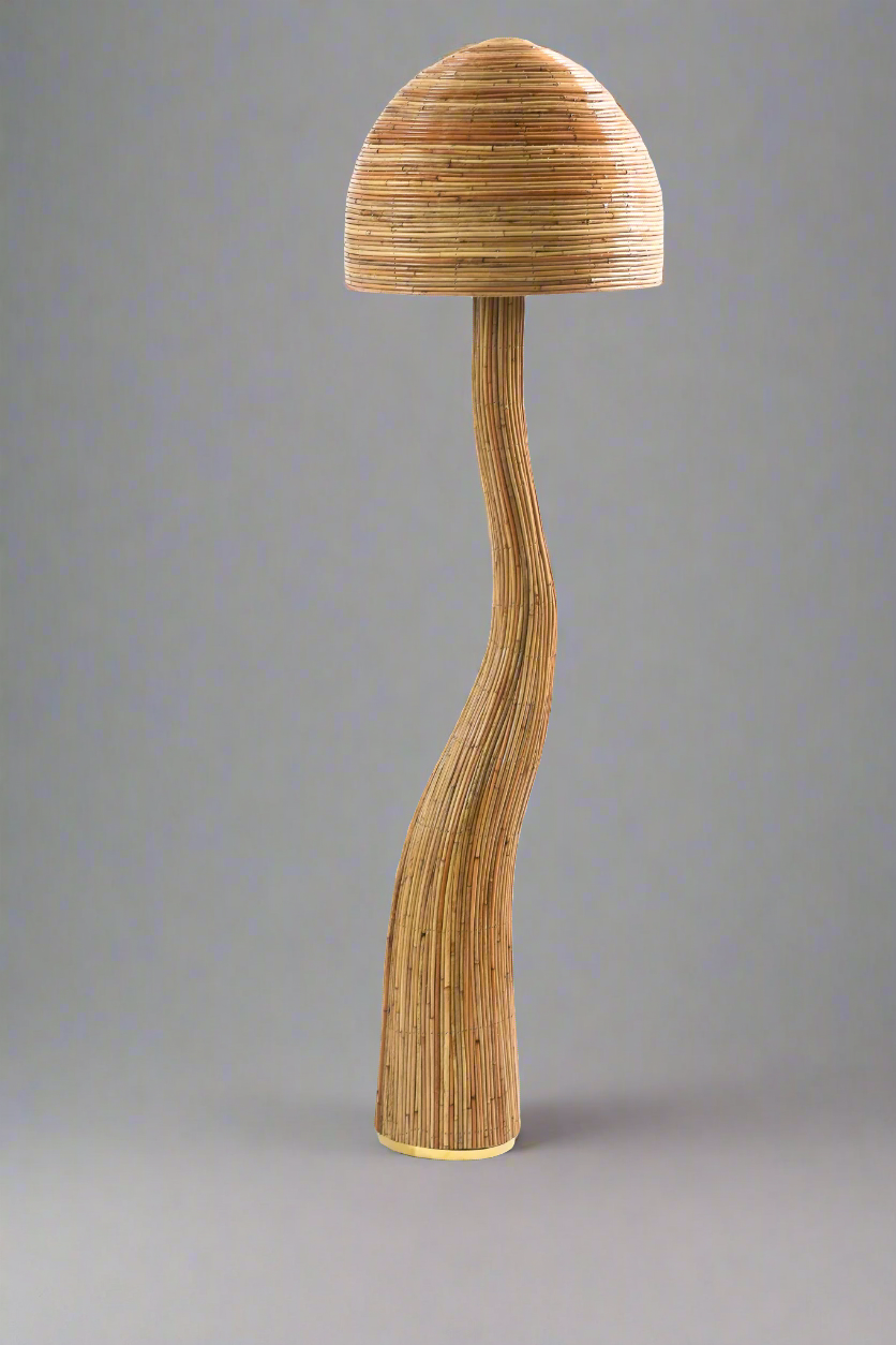 Shroom 003 Pencil Reed Floor Lamp