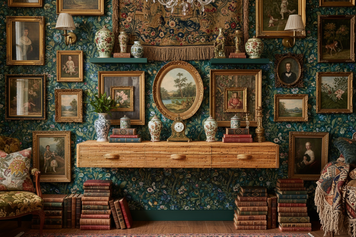 Wall Mounted 001 Console Table with Drawers