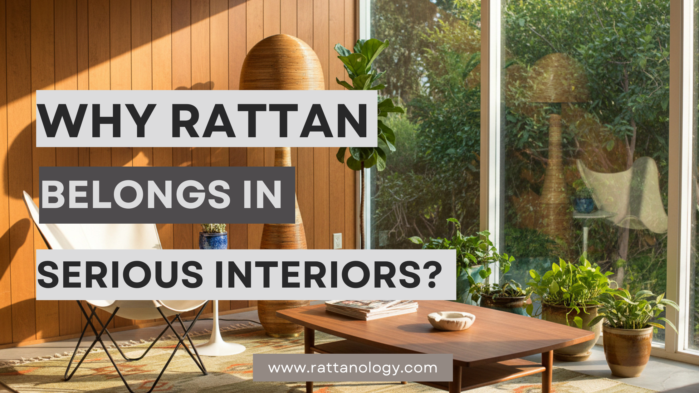 Why Rattan Belongs in Serious Interiors