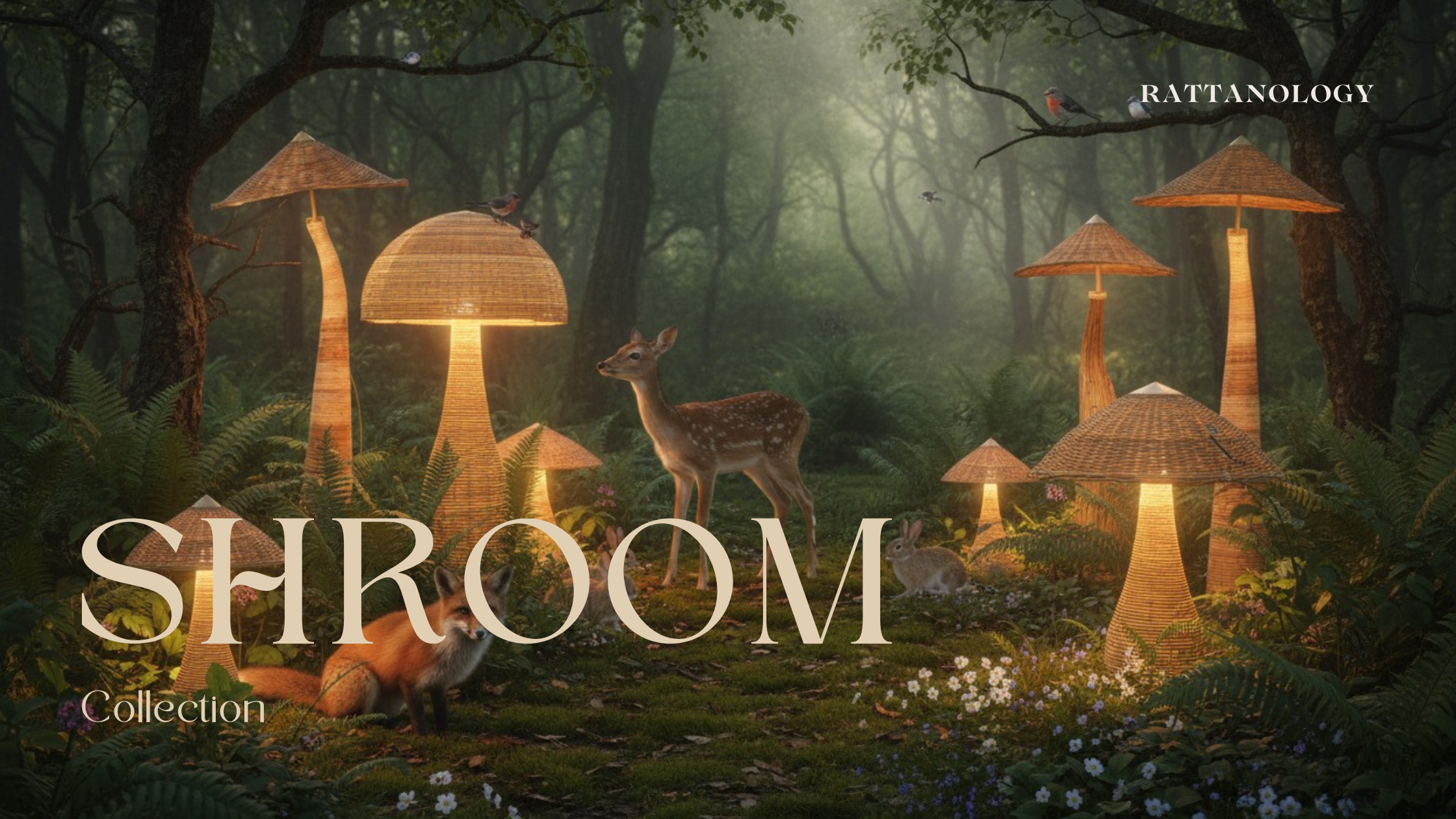Shroom Collection by Rattanology
