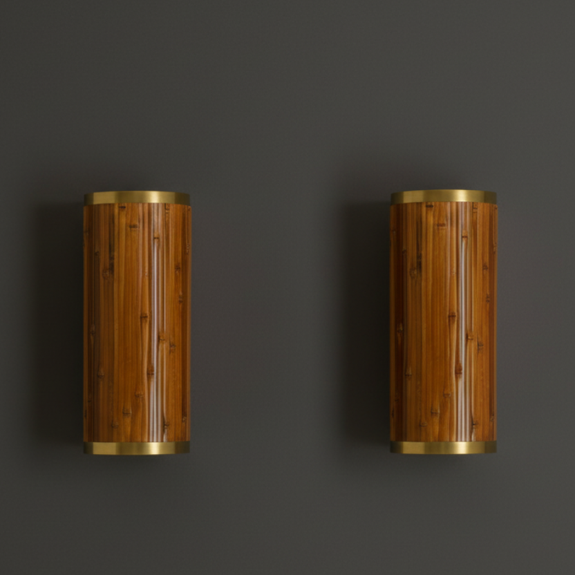 Node Collection by Bill Parry — handcrafted bamboo lighting and furniture celebrating the natural node, Rattanology