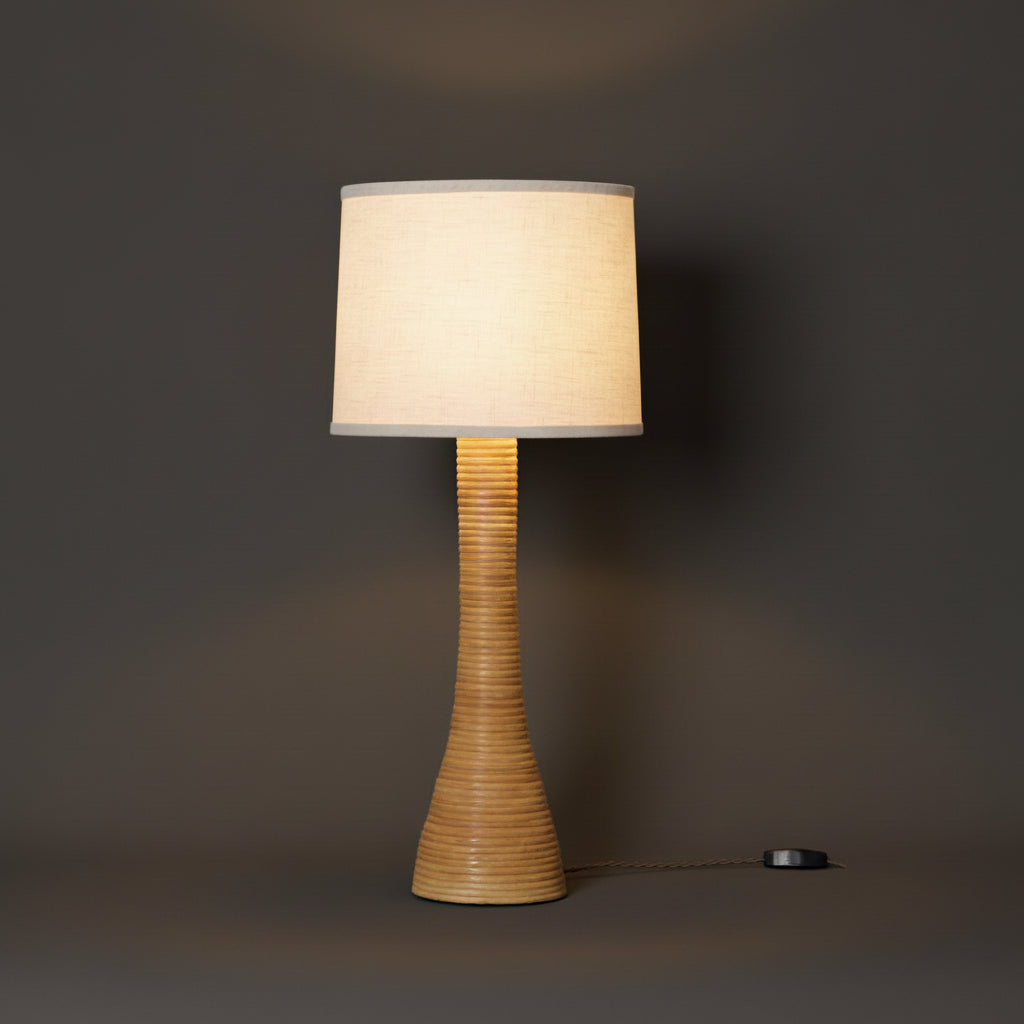 The Stem Rattan Table Lamp