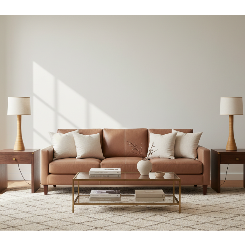 The Stem Rattan Table Lamp