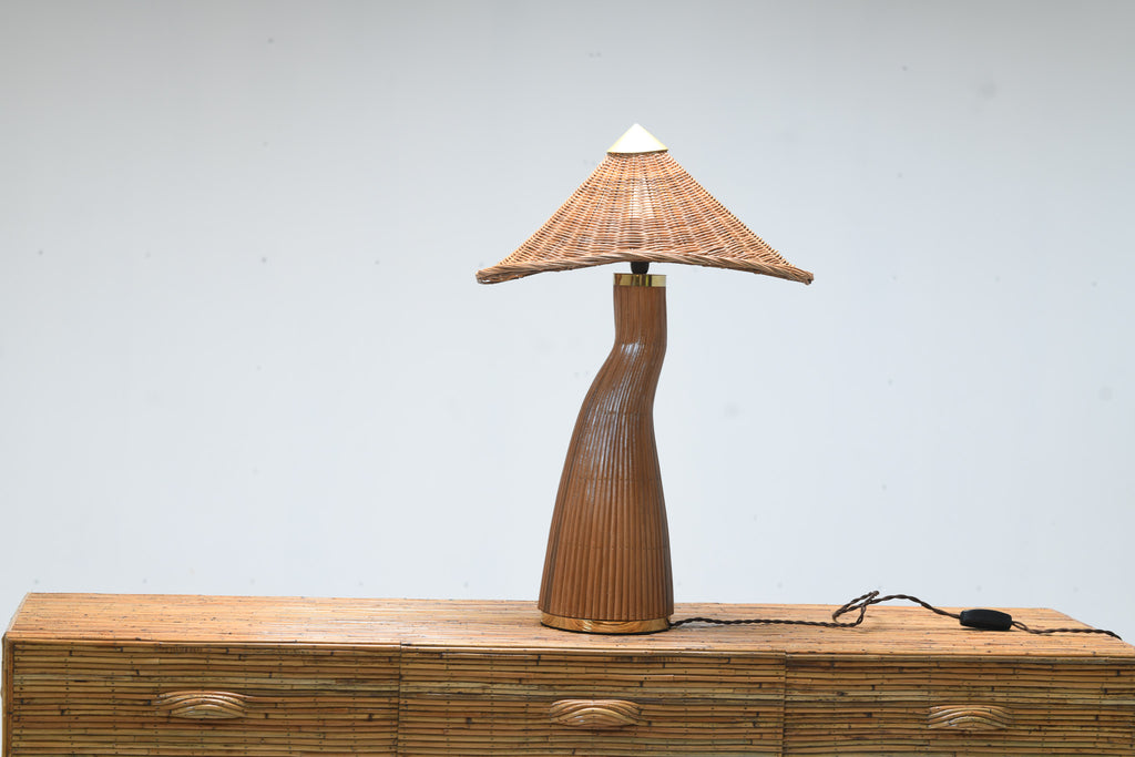 Shroom Table Lamp Mid Century Modern Style