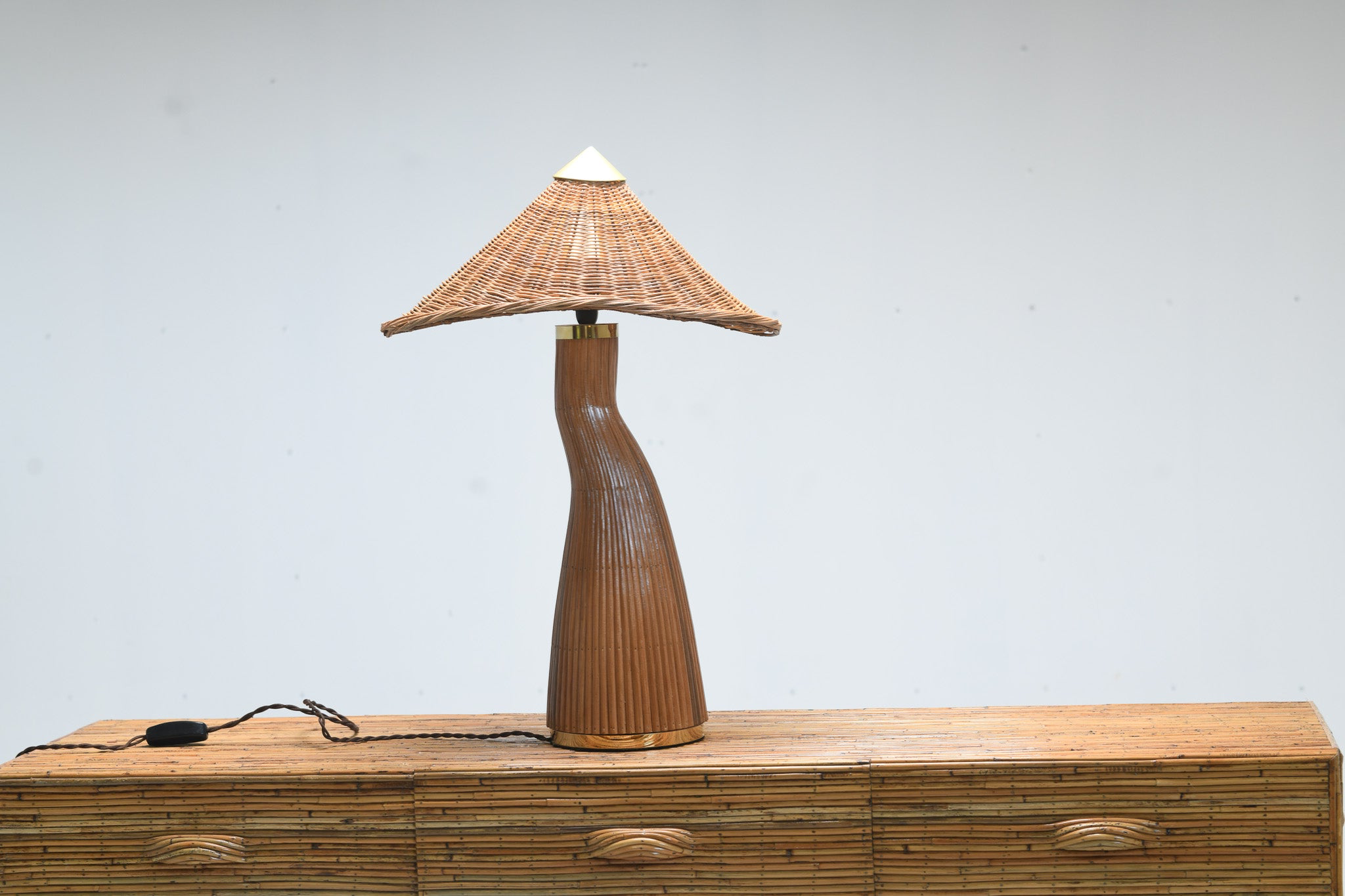 Shroom Table Lamp Mid Century Modern Style