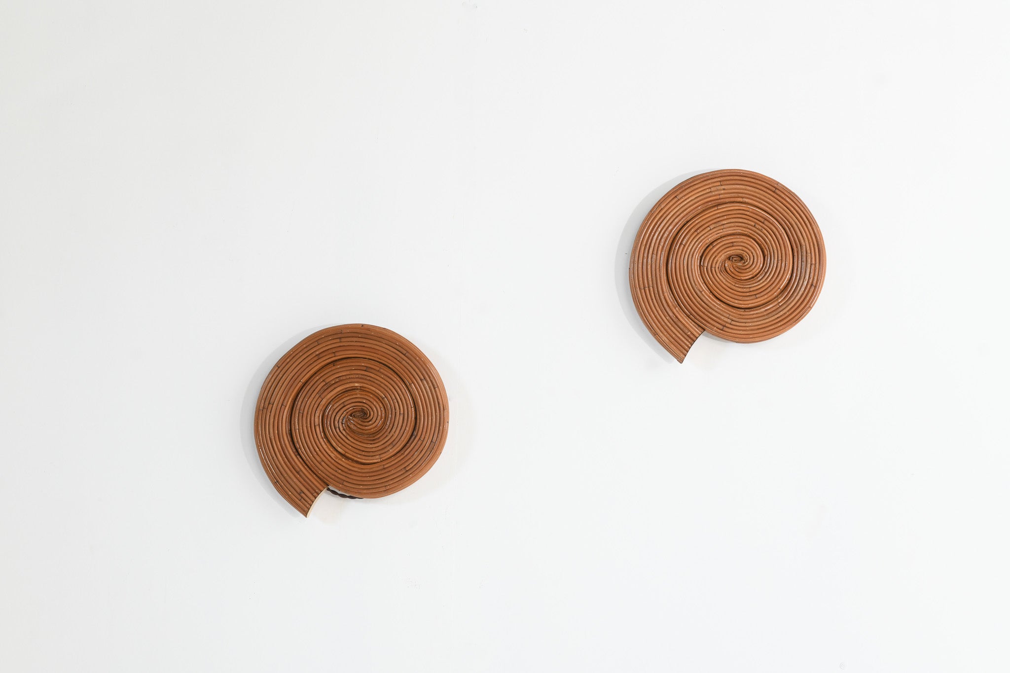 Snail Design Wall Lamp - Pair
