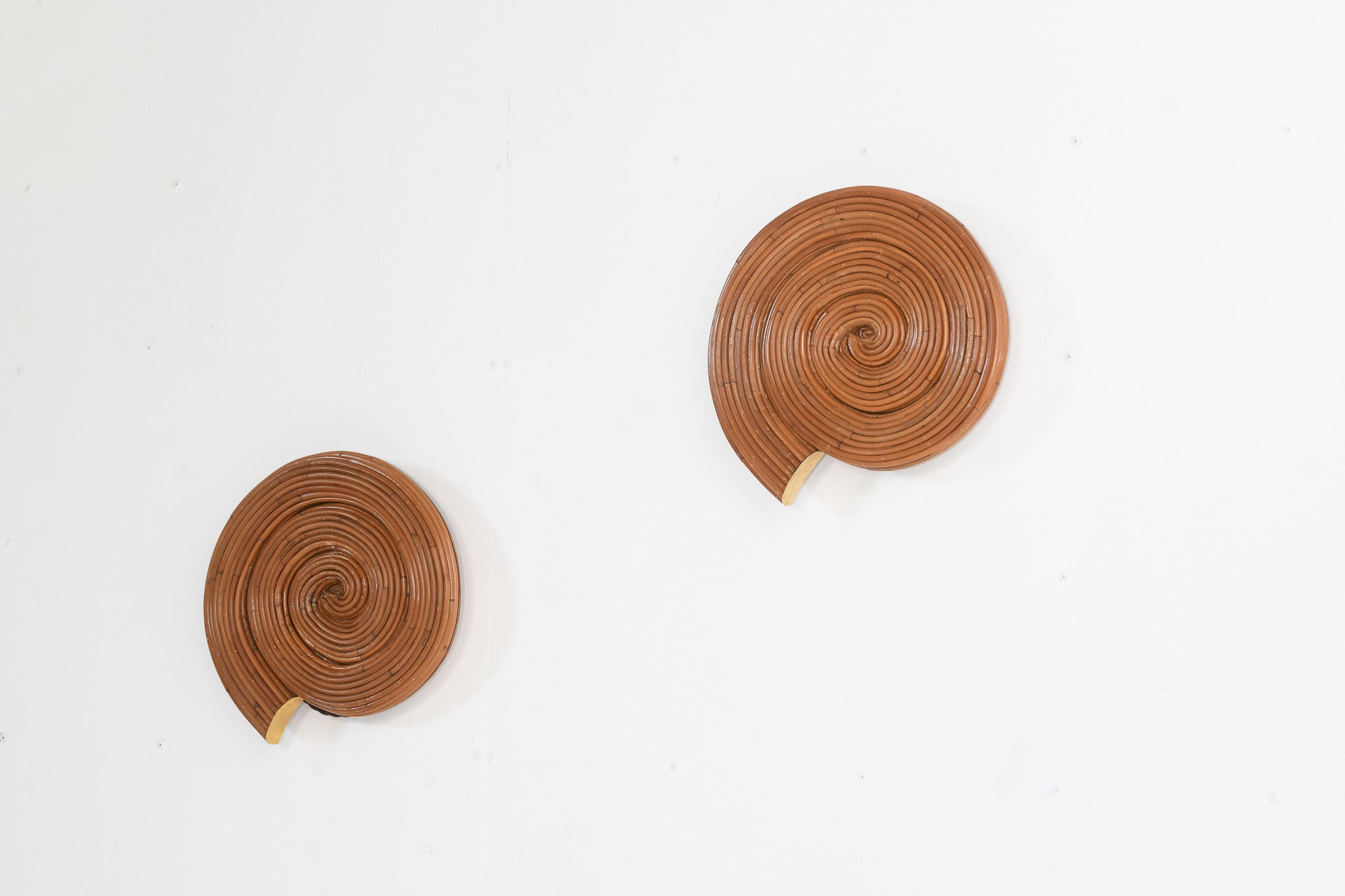 Snail Design Wall Lamp - Pair