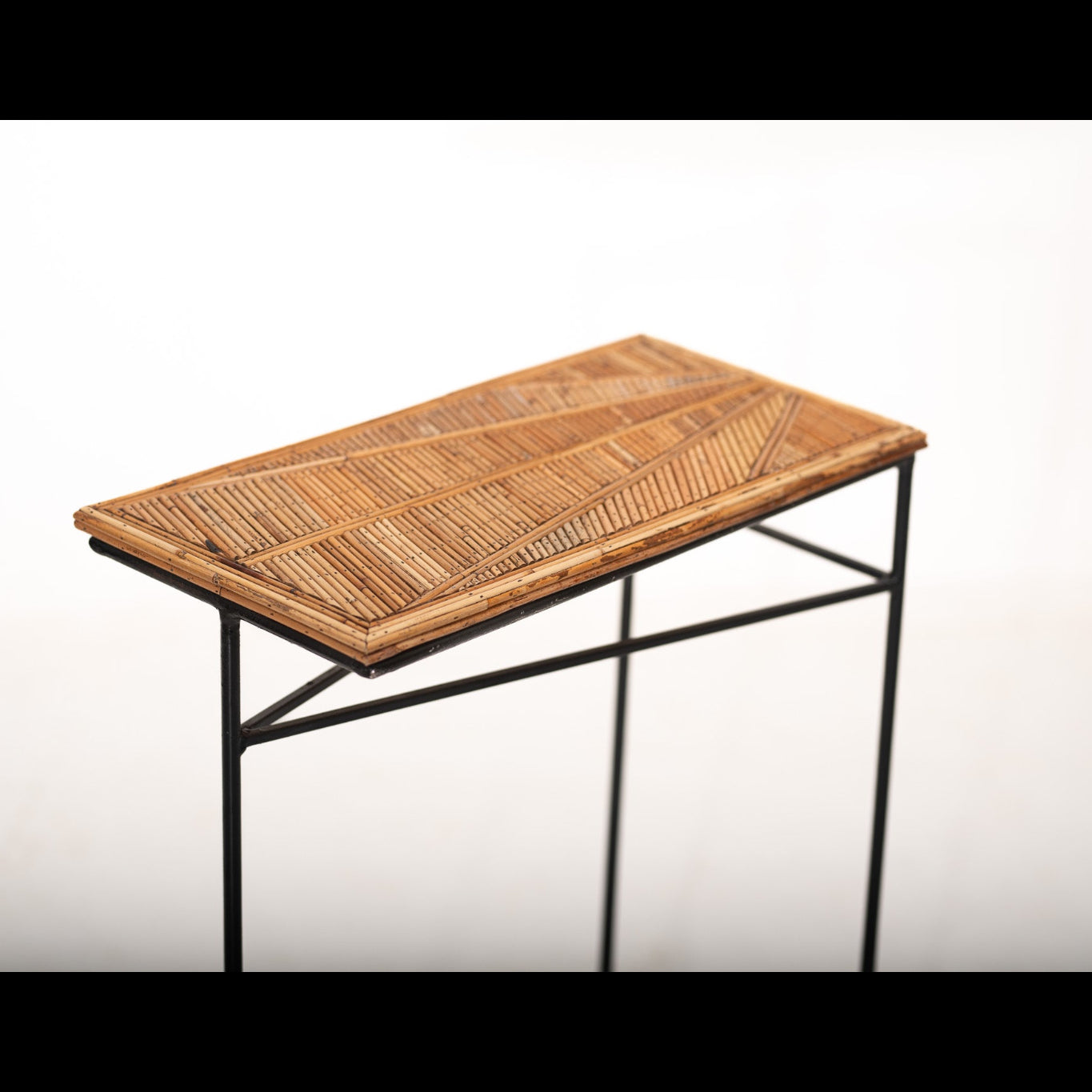 Trois | Rattan Console Table Pair