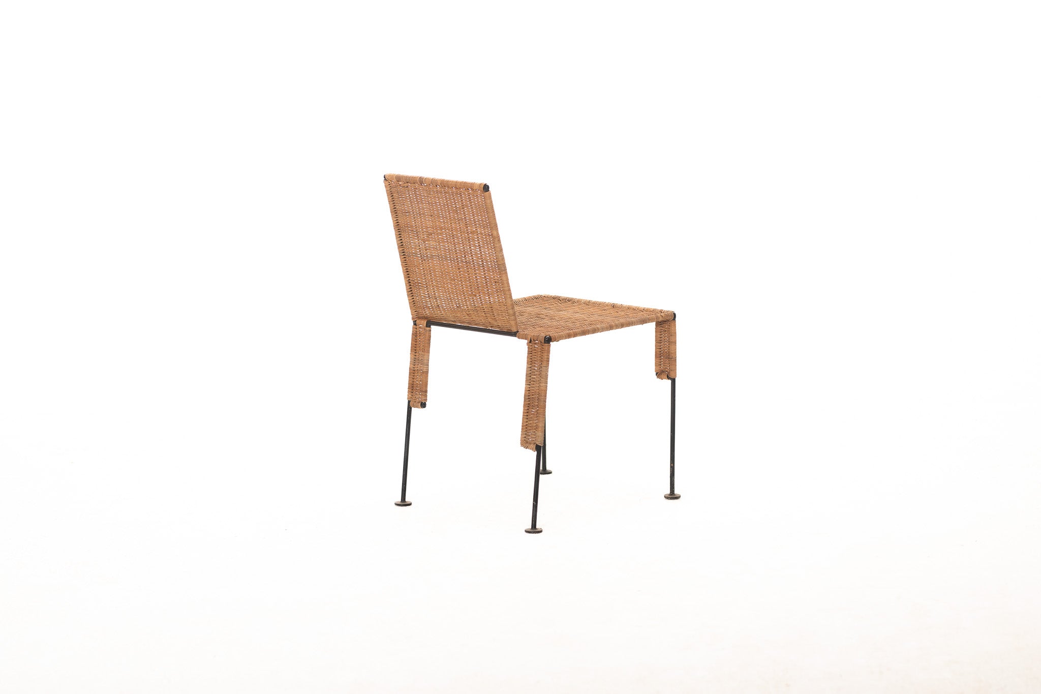 Shaped Oddity Rectangle Chair - Sculptural Wicker Seating