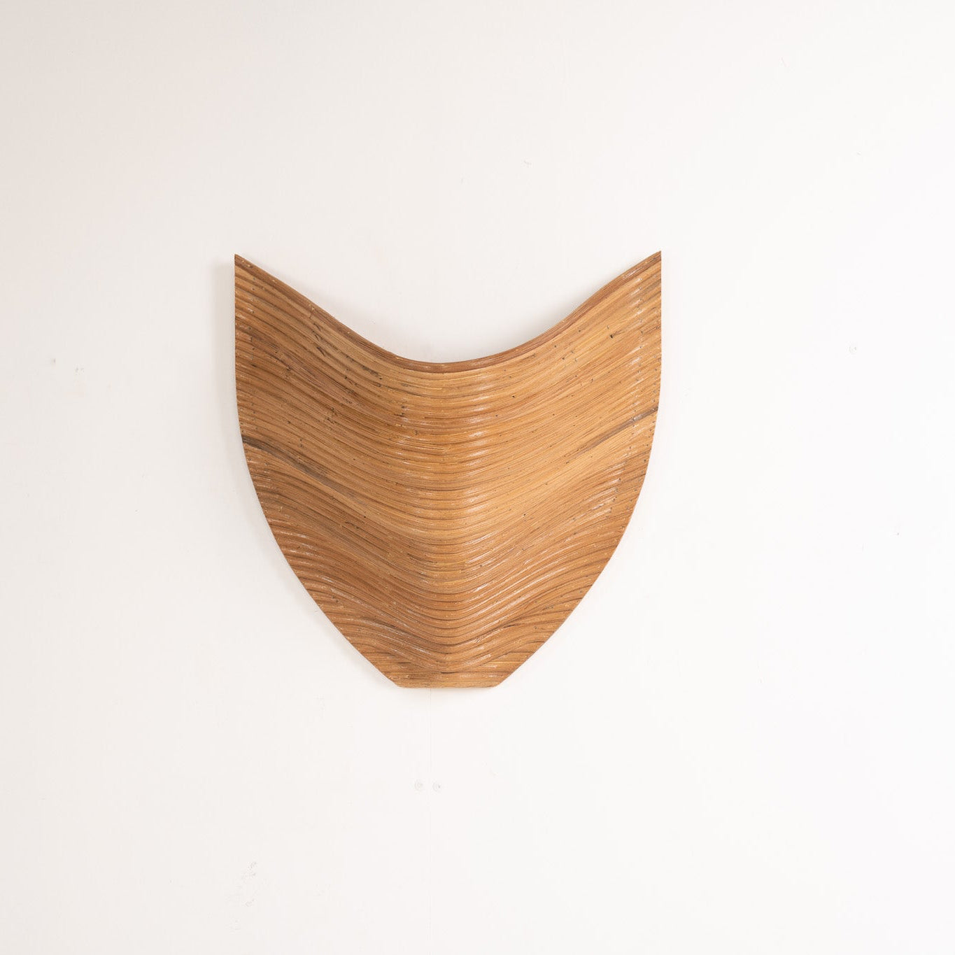 Aurora Rattan Core Wall Sconce — natural brown, organic modern interior