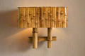 Bambi Wall Lamp - Natural Bamboo Sconce