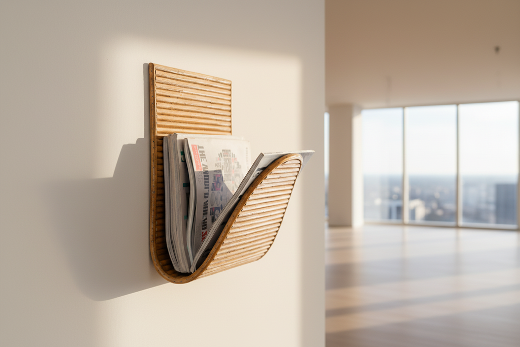 Aldo Magazine Rack Wall Mounted
