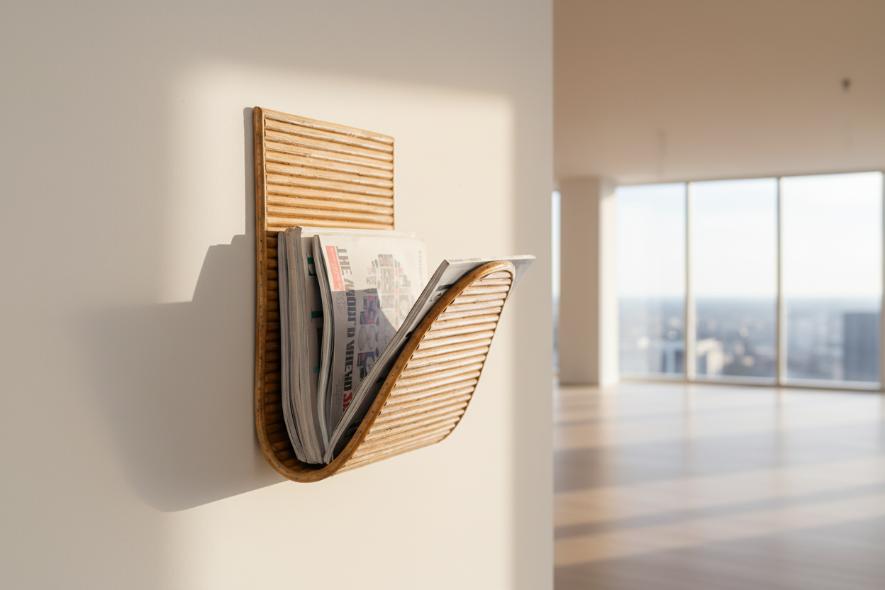 Aldo Magazine Rack Wall Mounted