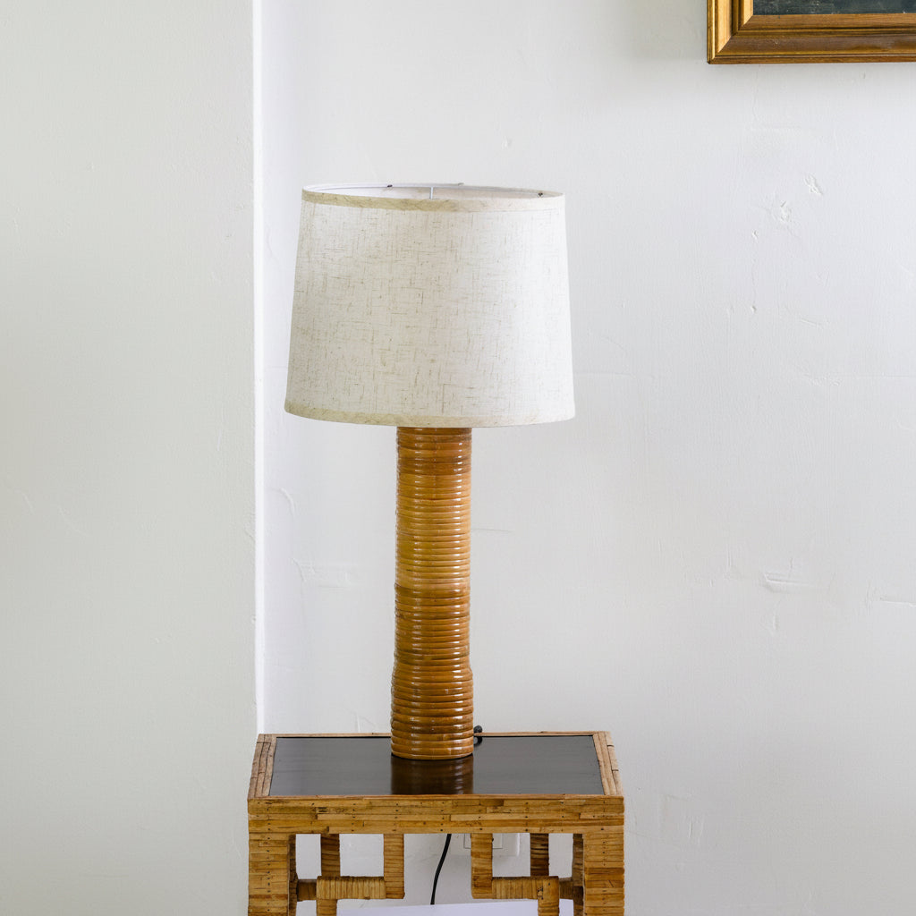 The Wrap Rattan Table Lamp