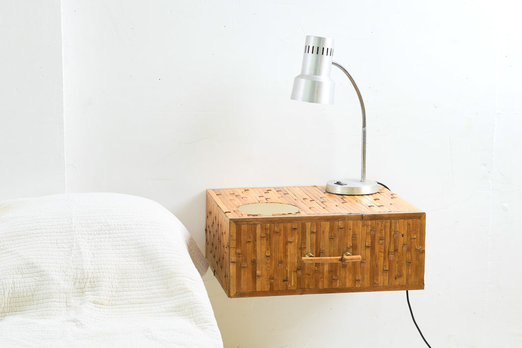Bamboo Nigthstand Wall Mounted