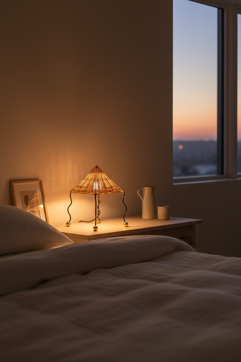 Bedside table ambiance