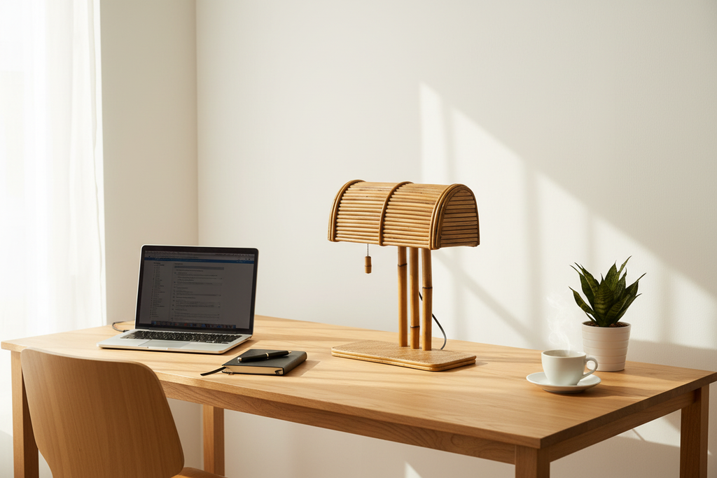BP desk lamp accurate design in office