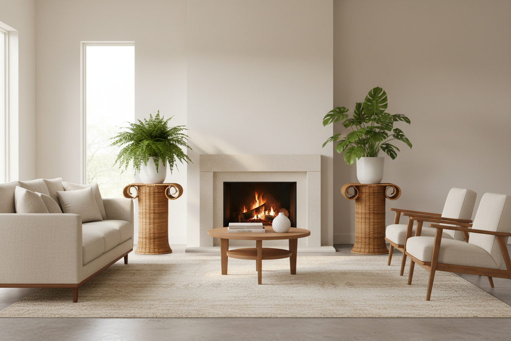Fireplace Flanking