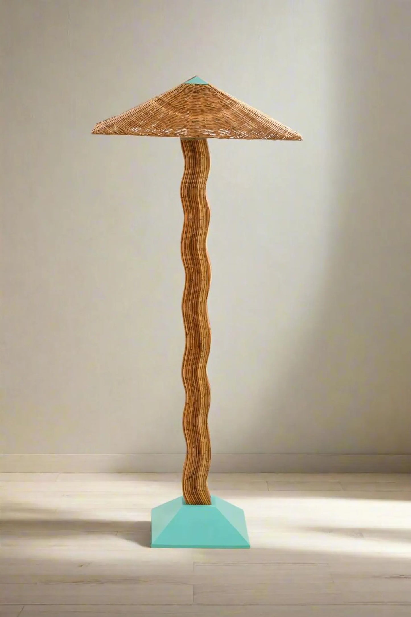 Modernist 'Pallete' Floor Lamp