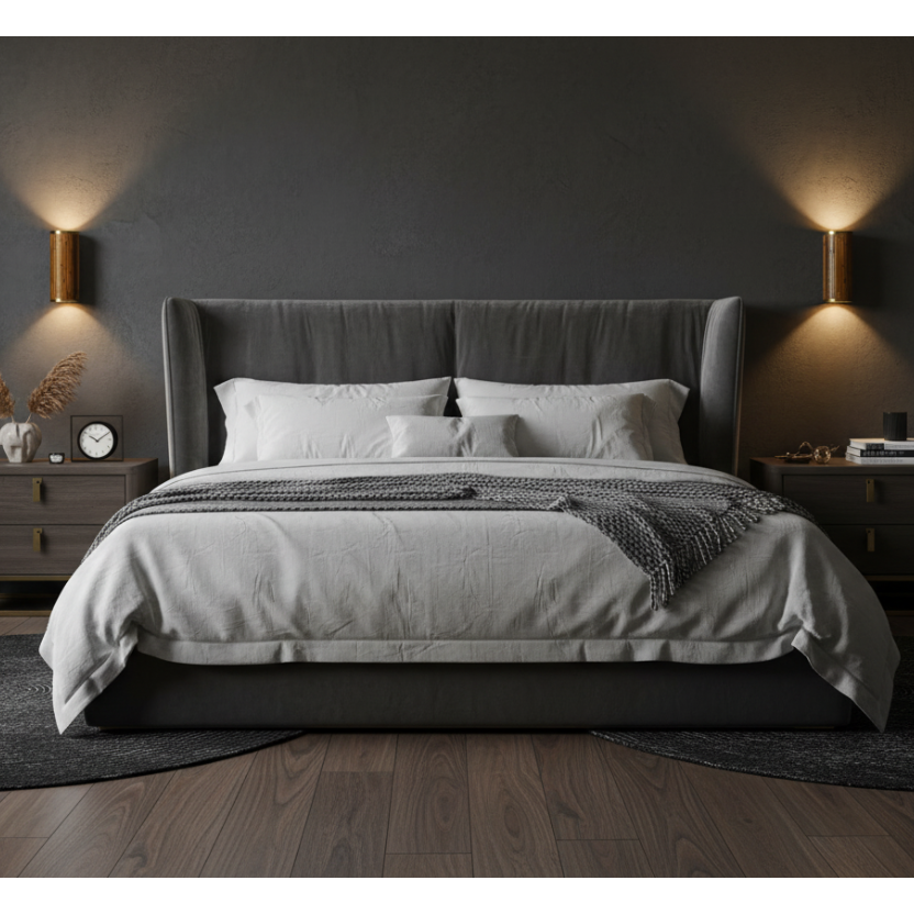 Nodi Wall Sconce | Bamboo & Brass Up-Down Lighting | Sold as a Pair