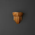 Barbara | Half-Dome Rattan Wall Sconce