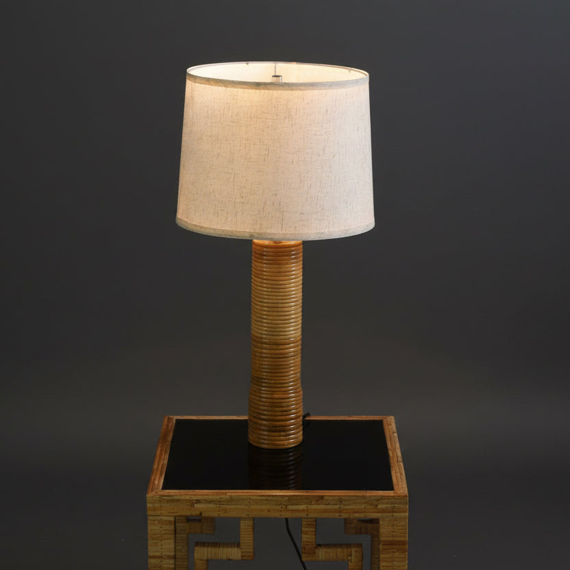 The Wrap Rattan Table Lamp
