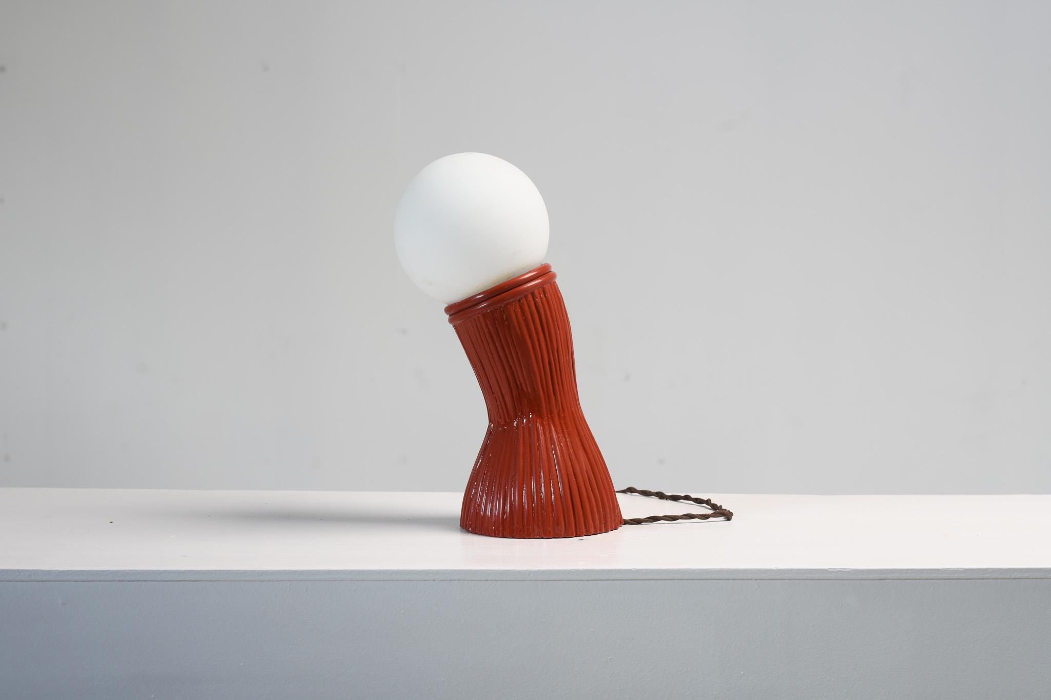 The Rattan Table Lamp "Colours"