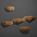 Sculptural Wicker Display Shelves | Custom Retail Wall Shelving