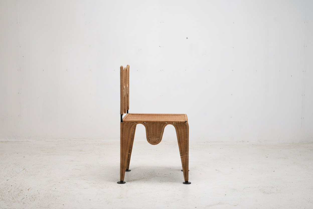 Sculptural Chair - Side Profile