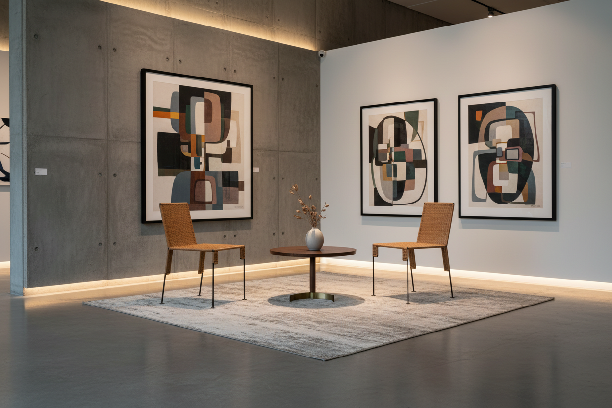 Shaped Oddity Chair - Boutique Interior