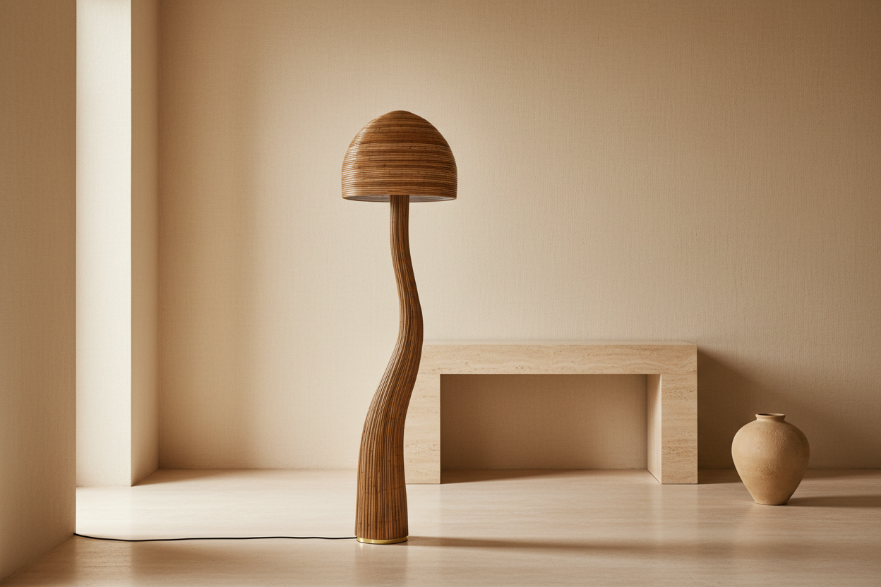 Shroom 003 Pencil Reed Floor Lamp — Hermès Editorial