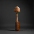 Shroom 004 Floor Lamp - Dark Grey Studio Background