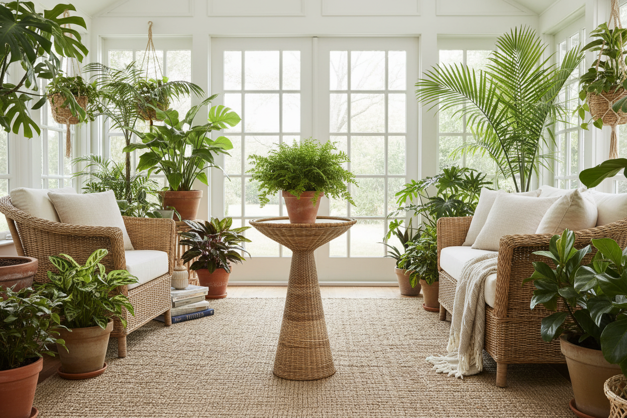 Sunroom Plant Stand